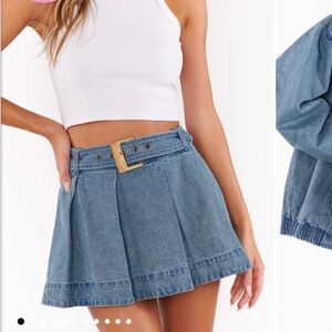 Show Me Your MuMu Lohan Mini Skort